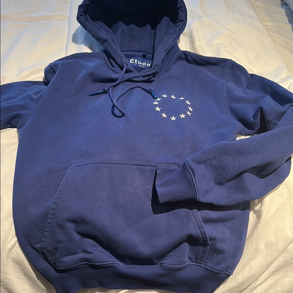 Etudes - Men's Blue Hoodie Sweat Shirt